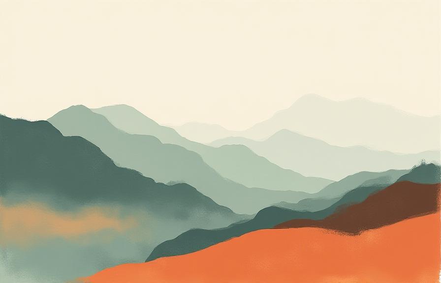 Abstract landscape study
